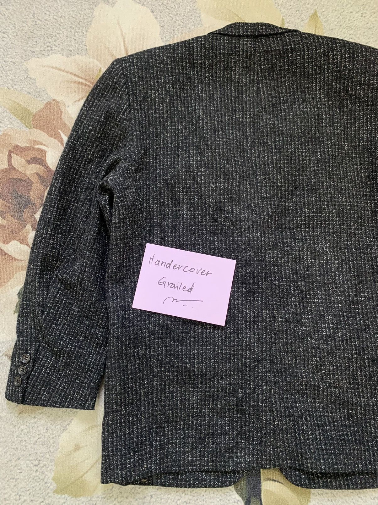 Comme des Garcons Vtg HOMME CDG Comme des Garcons Wool Jacket Size US S / EU 44-46 / 1 - 5 Thumbnail