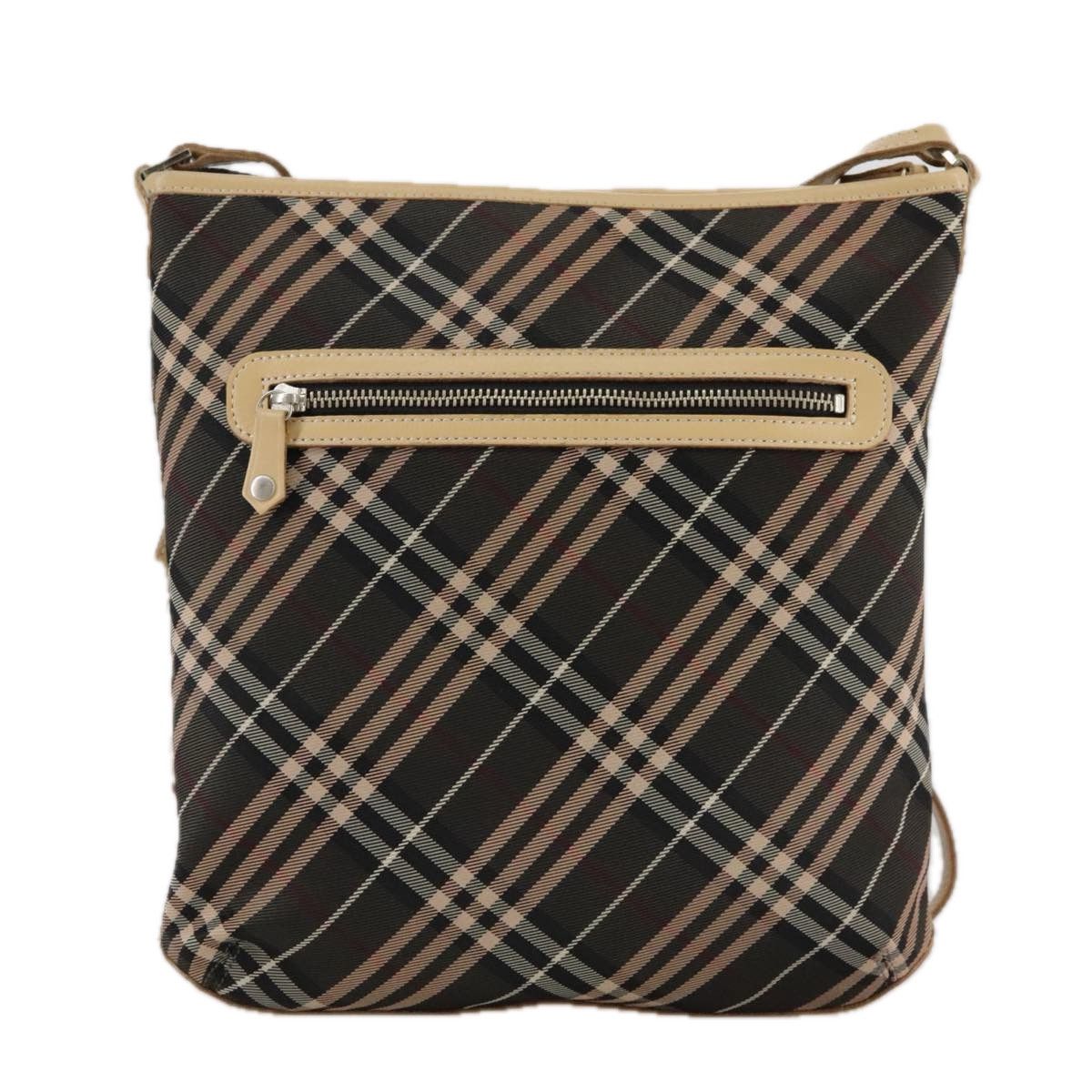 Burberry Blue Label Brown Canvas Shoulder Bag (Pre-Owned) Size ONE SIZE - 1 Thumbnail