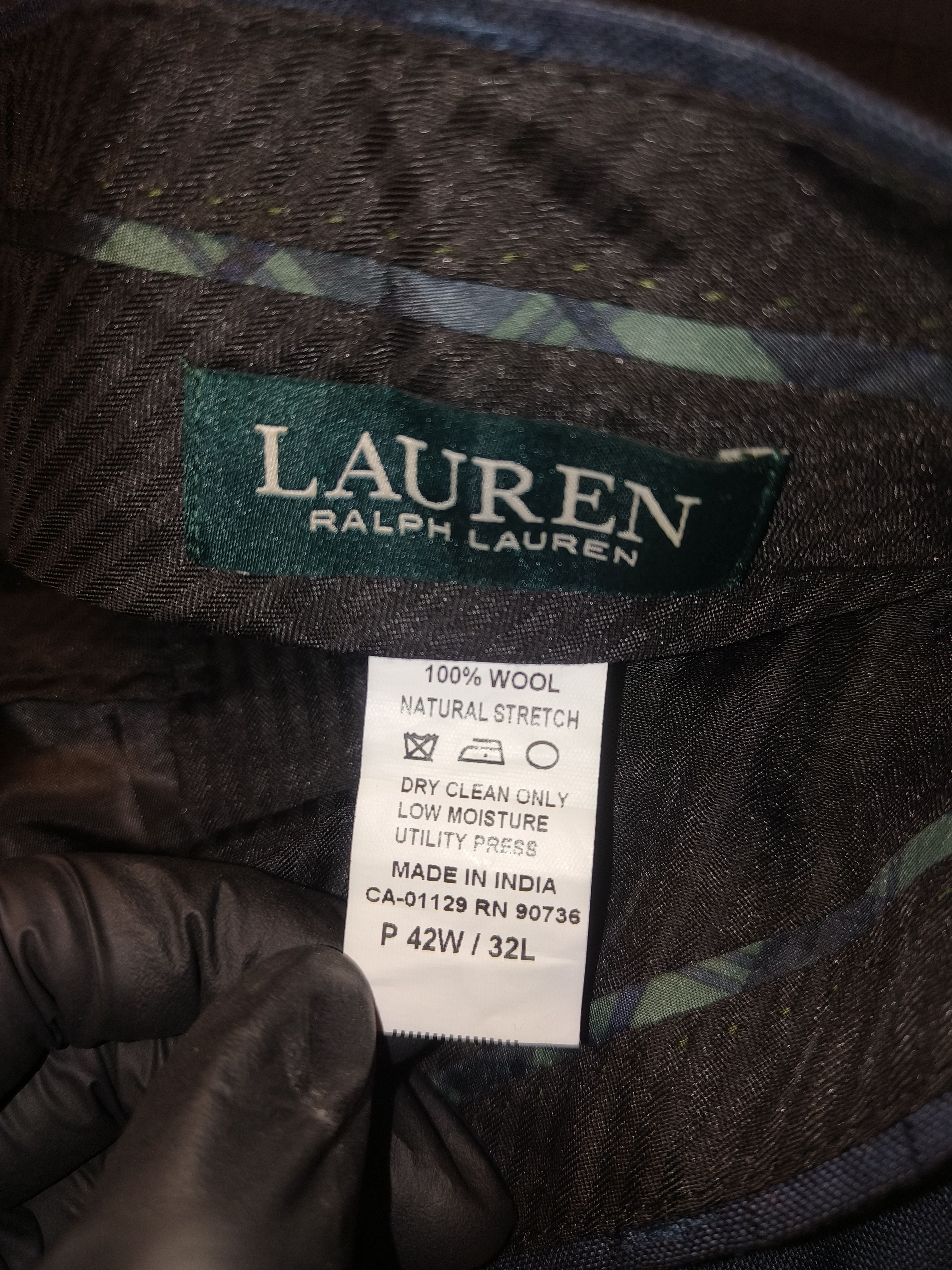 Polo Ralph Lauren Lauren Ralph Lauren Wool Dress Pants Trousers Size 54R - 3 Thumbnail