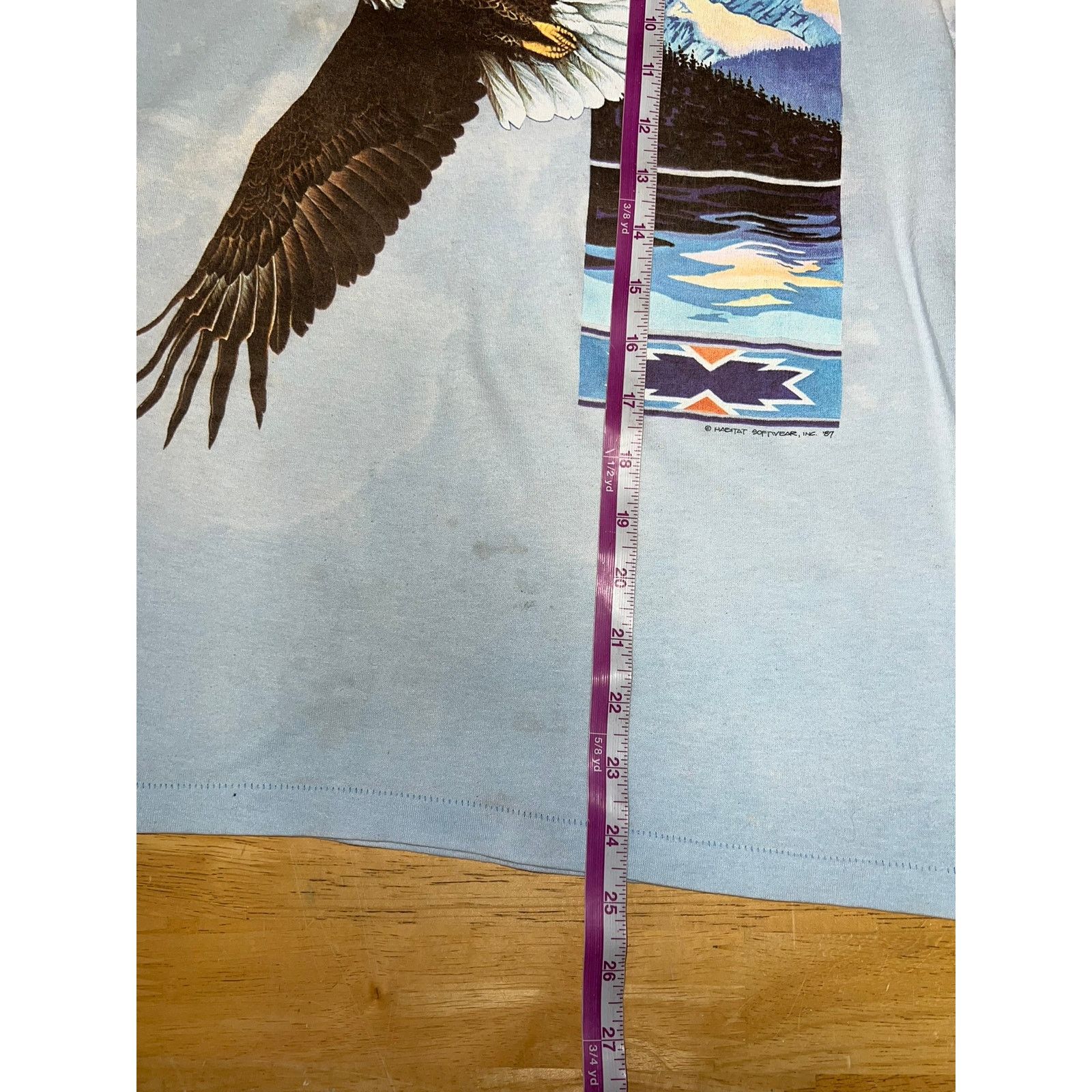 Vintage Vintage New Mexico Bald Eagle Shirt Habitat 80s Thin Tee M Size US M / EU 48-50 / 2 - 12 Thumbnail
