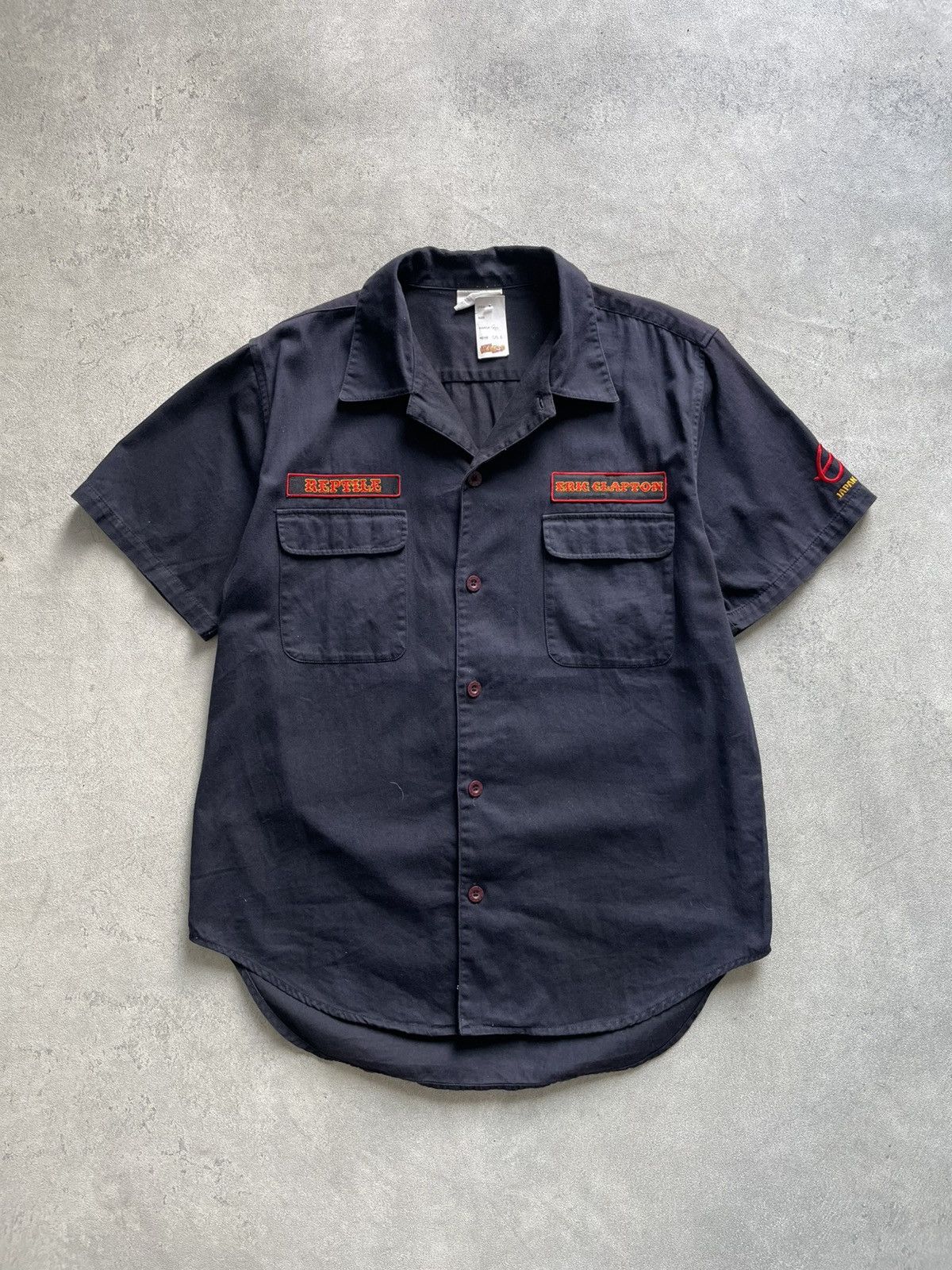 Band Tees Eric Clapton Reptile Japan Tour 2001 X Vintage X Band Tees Size US L / EU 52-54 / 3 - 1 Thumbnail
