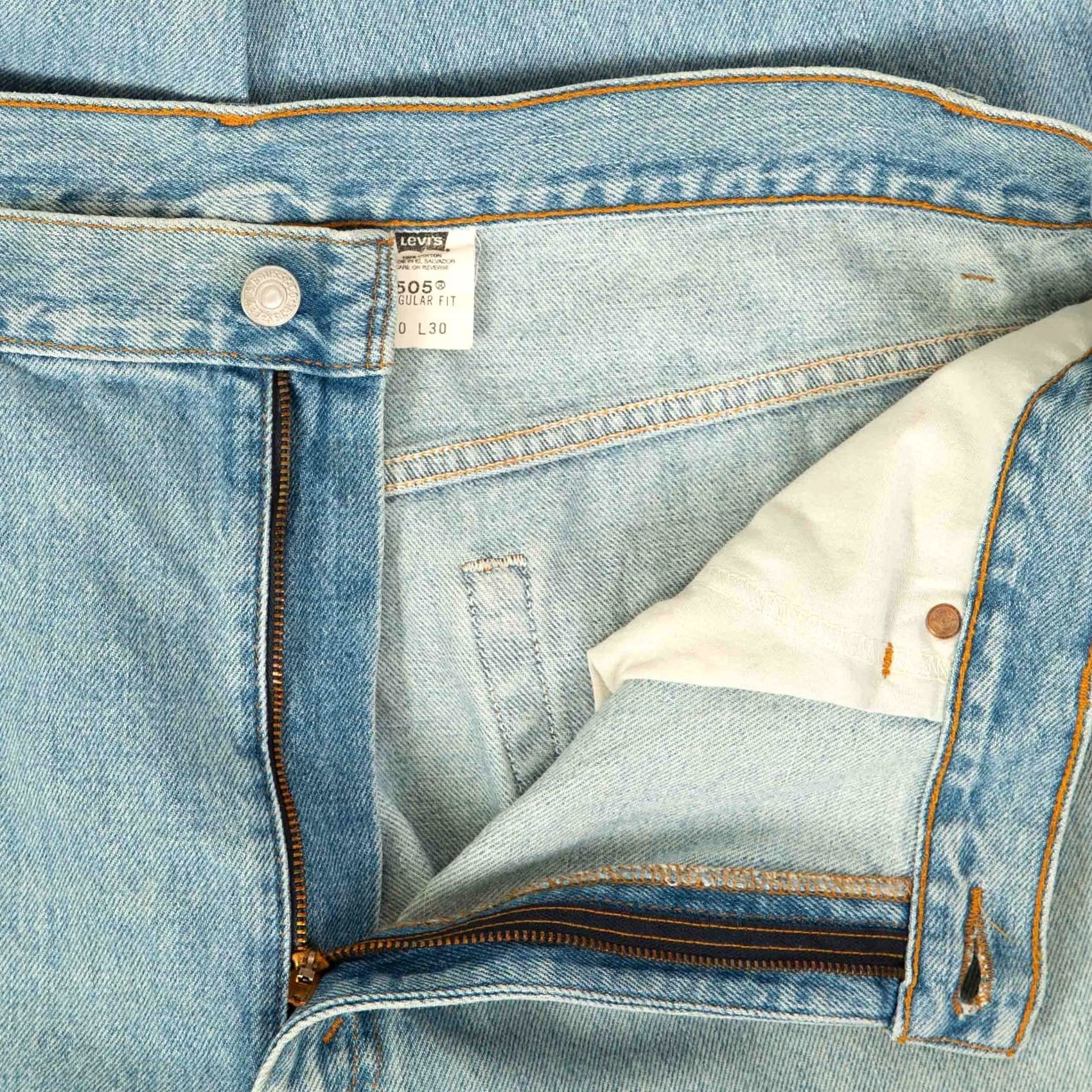 Levi's VINTAGE Levi's 505 Jeans Shirt? Size US 38 / EU 54 - 7 Thumbnail
