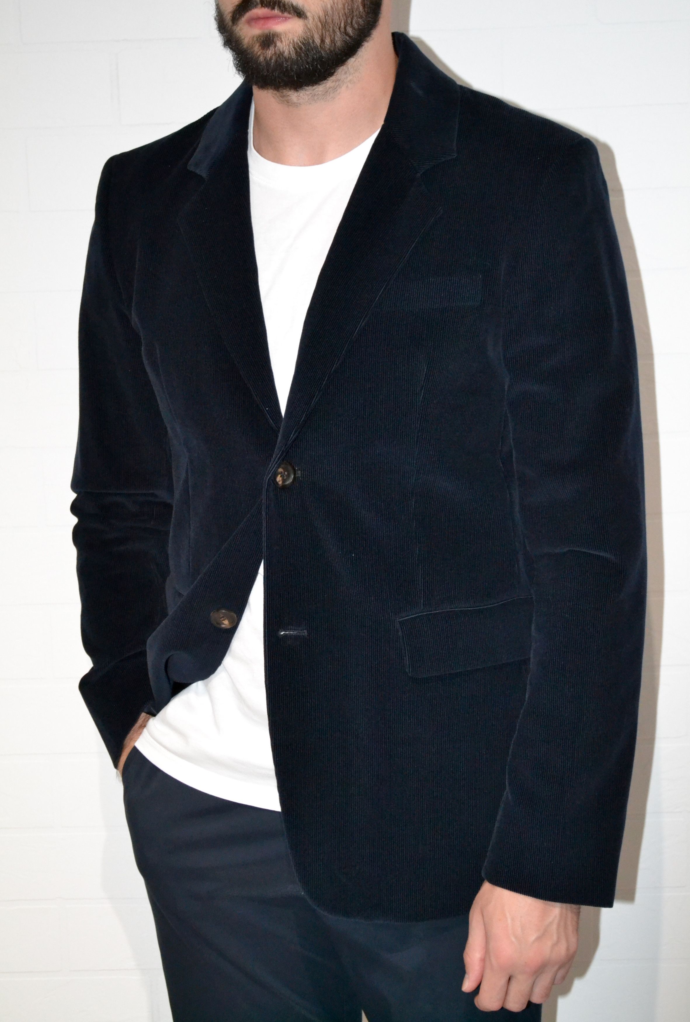 A.P.C. A.P.C. Velvet Blazer Size 48R - 2 Thumbnail