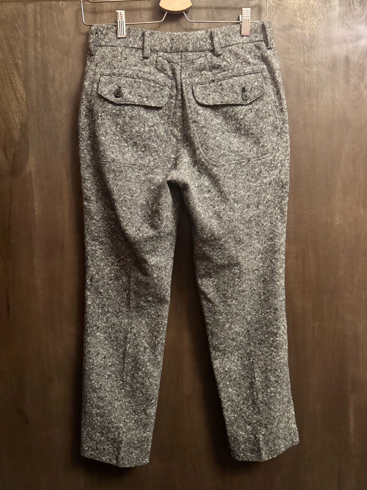 Comme des Garcons comme des garçons junya watanabe man pants XS grey wool Size US 27 - 5 Thumbnail