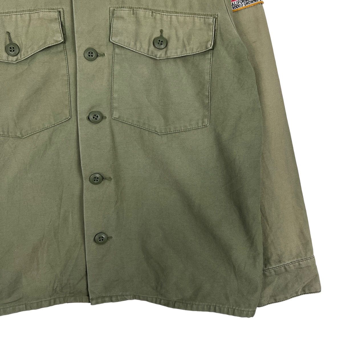Japanese Brand 🔥 RODEO CROWNS MILITARY JACKET Size US M / EU 48-50 / 2 - 6 Thumbnail