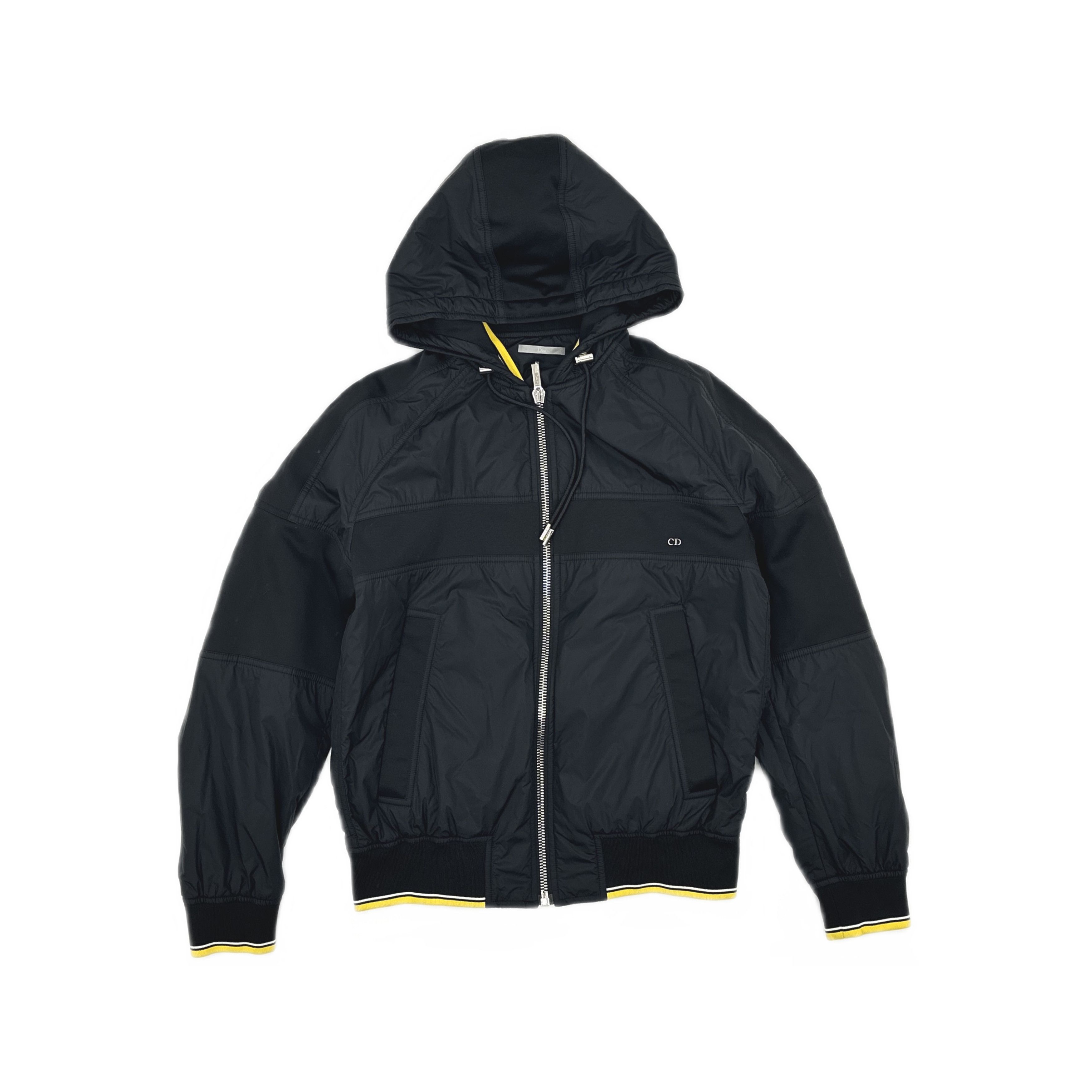 Dior Dior Hooded Contrast Trim Jacket 46 Size US S / EU 44-46 / 1 - 1 Thumbnail