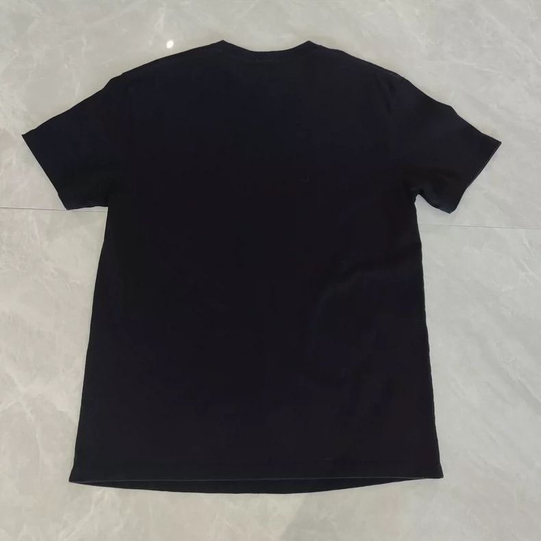Loewe Loewe Embroidery design of black round neck and short slee Size M / US 6-8 / IT 42-44 - 2 Thumbnail