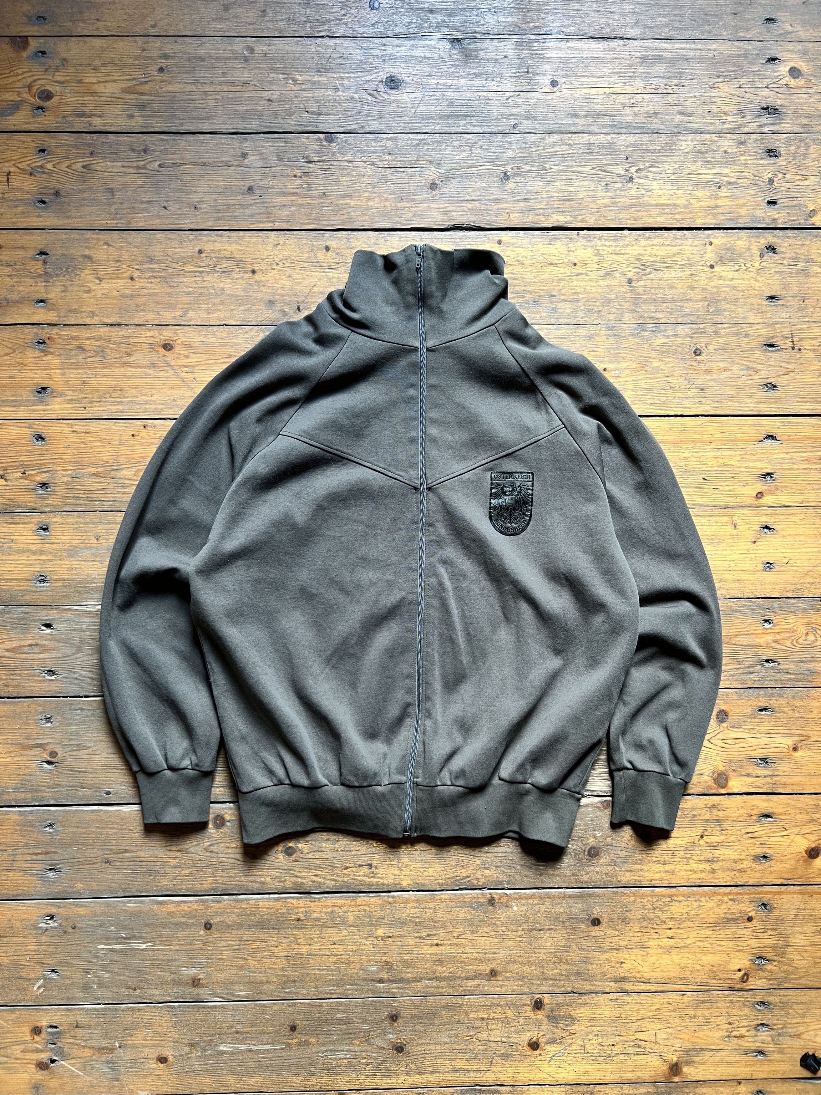 Kanye West Bundeswehr Olympic Jacket Zip 1990s Size US M / EU 48-50 / 2 - 2 Thumbnail