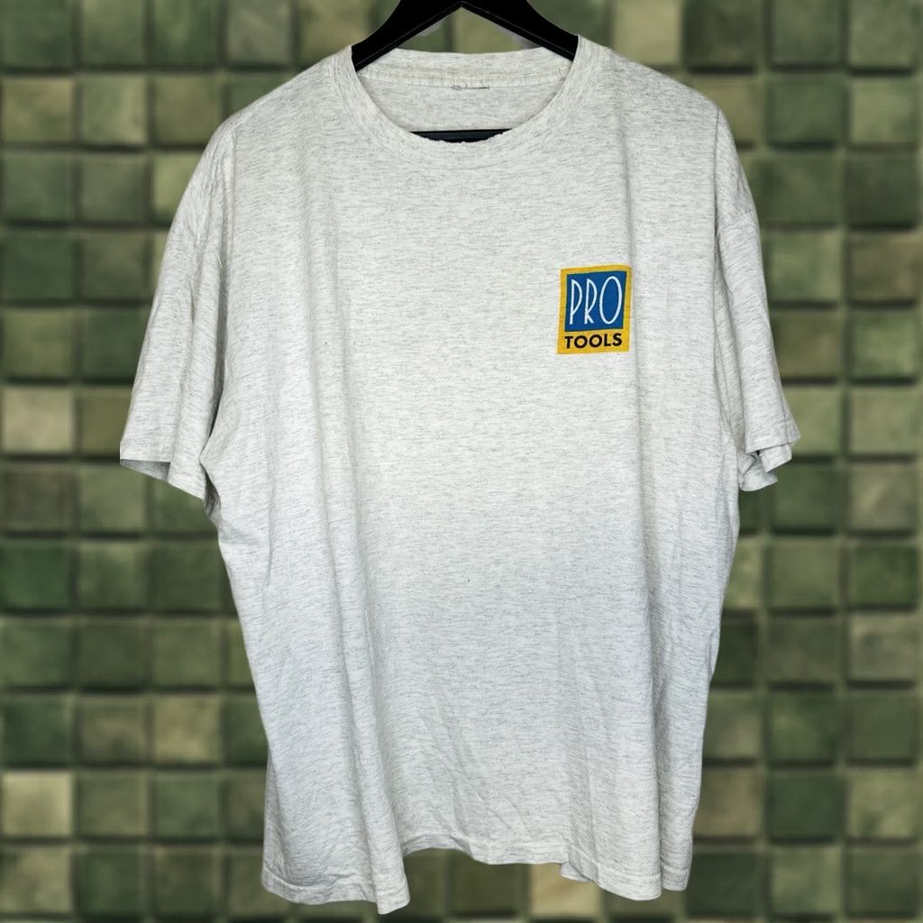 Vintage VINTAGE Digidesign Pro Tools III Promo T Shirt Music Tech Short Sleeve XL Gray 1990s Men Club Mens Size US XL / EU 56 / 4 - 1 Thumbnail