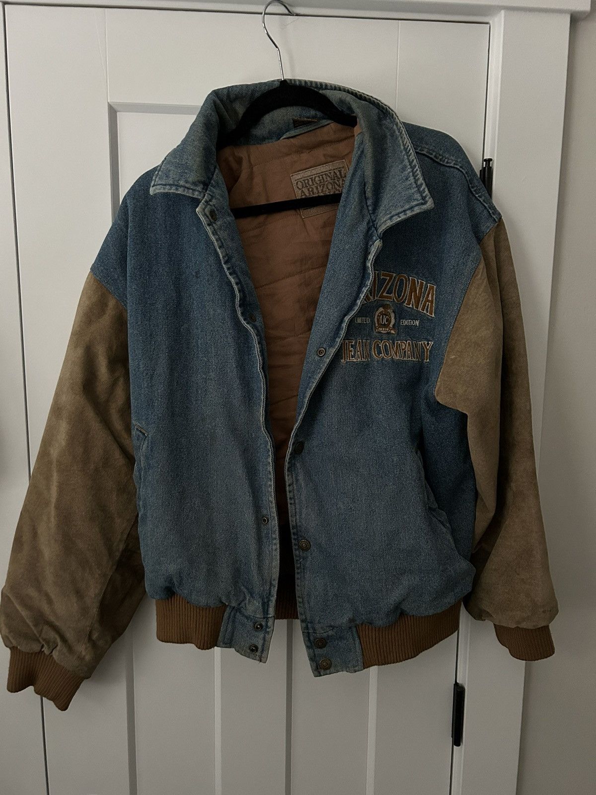Vintage Vintage Arizona Jean Co Demin Jacket Size US XL / EU 56 / 4 - 8 Thumbnail