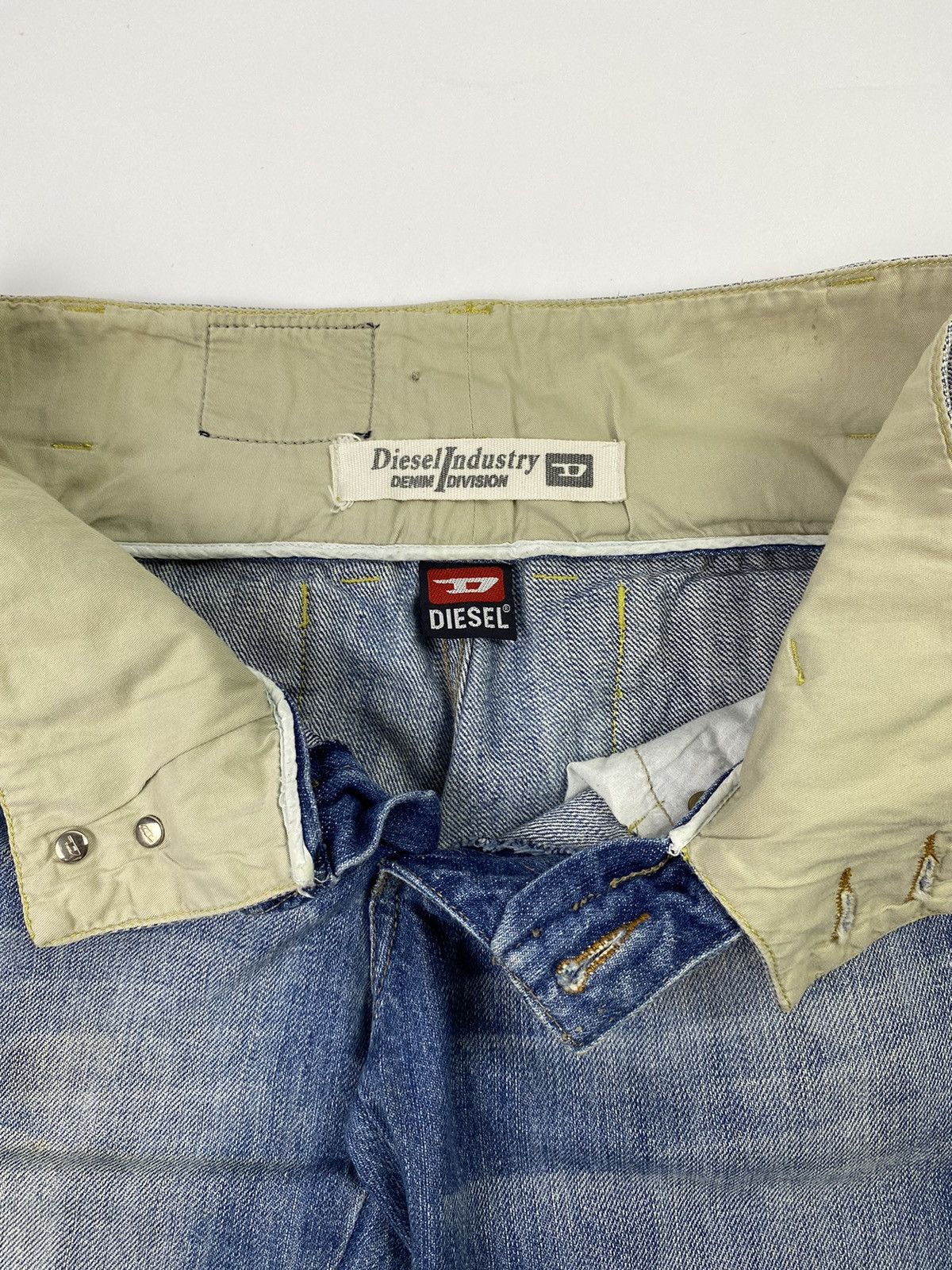 Diesel × If Six Was Nine × Japanese Brand Diesel double waist jeans pant 28x39 Size US 31 - 4 Thumbnail