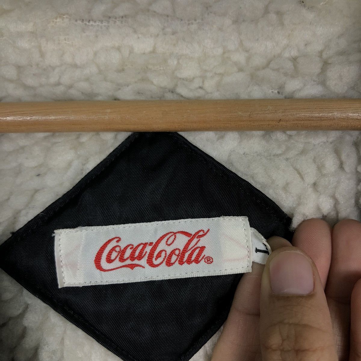 Japanese Brand 🔥90’s Vintage Coca Cola Coach Long Jacket Mink Fur Lining Size US L / EU 52-54 / 3 - 16 Thumbnail