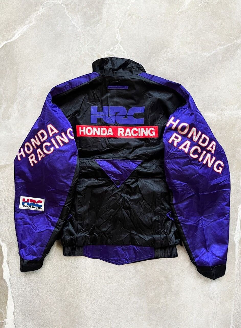 Honda × Japanese Brand Vintage HONDA HRC RACING BOMBER JAPAN MADE🇯🇵 Moto bike jacket Size US M / EU 48-50 / 2 - 1 Thumbnail