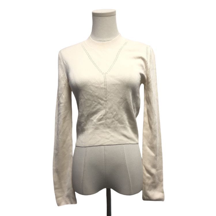 Bottega Veneta Bottega Veneta Silk Knit Sweater Size S Size S / US 4 / IT 40 - 1 Thumbnail
