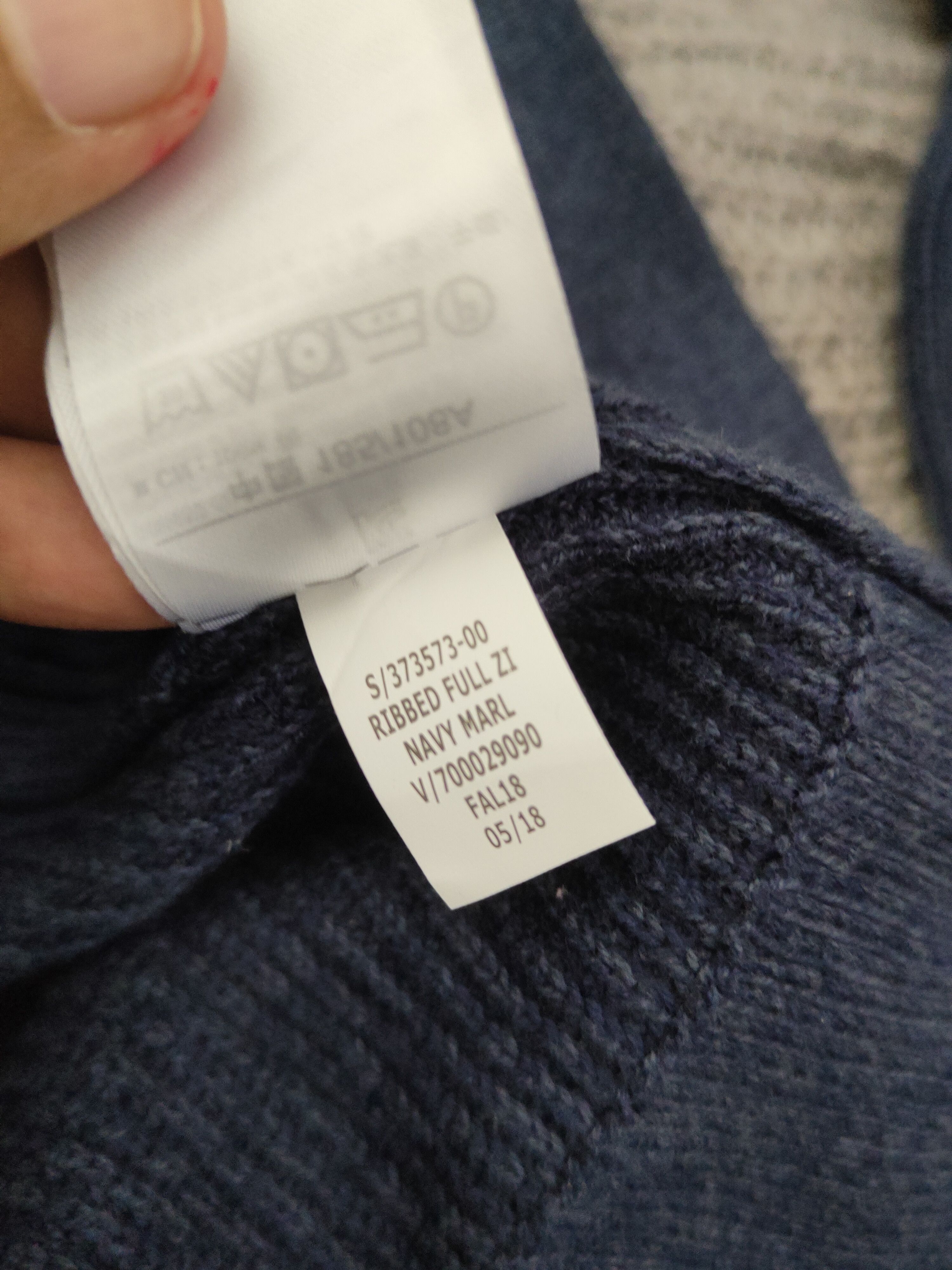 Gap Navy Hoodie Knitwear Sweaters #W1136