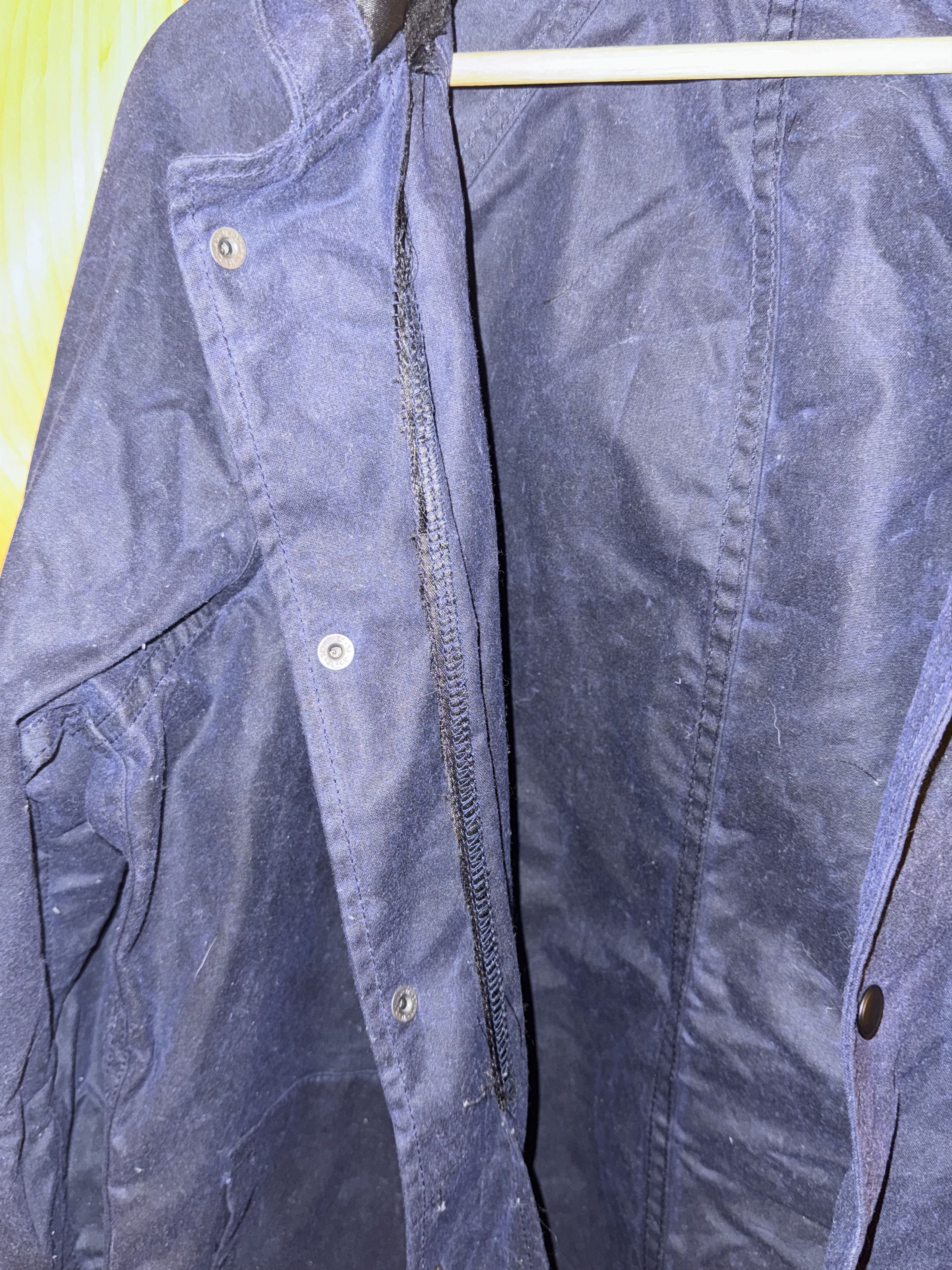 Rogue Territory rogue territory | hooded ridgeline jacket waxed navy Size US M / EU 48-50 / 2 - 3 Thumbnail