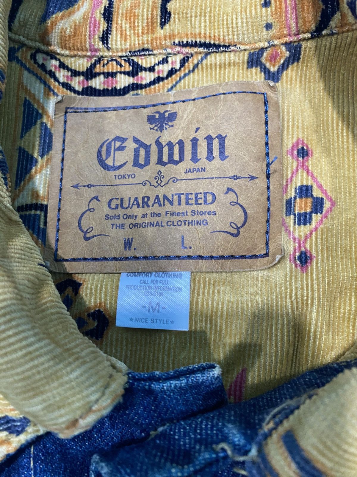Edwin Vintage Edwin Native Trucker Denim Jacket Size US M / EU 48-50 / 2 - 12 Thumbnail