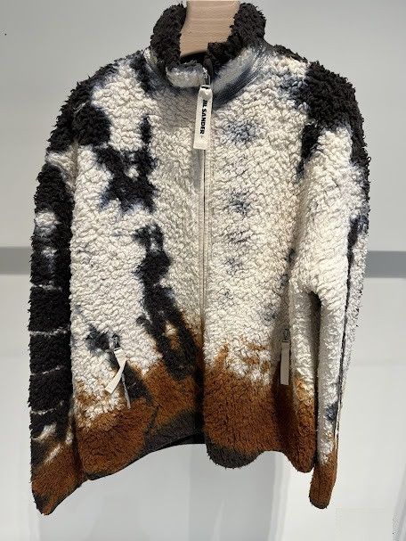 image of Jil Sander O1Loc1C0124 Sweatshirt In Black & White in Black/White, Men's (Size Medium)