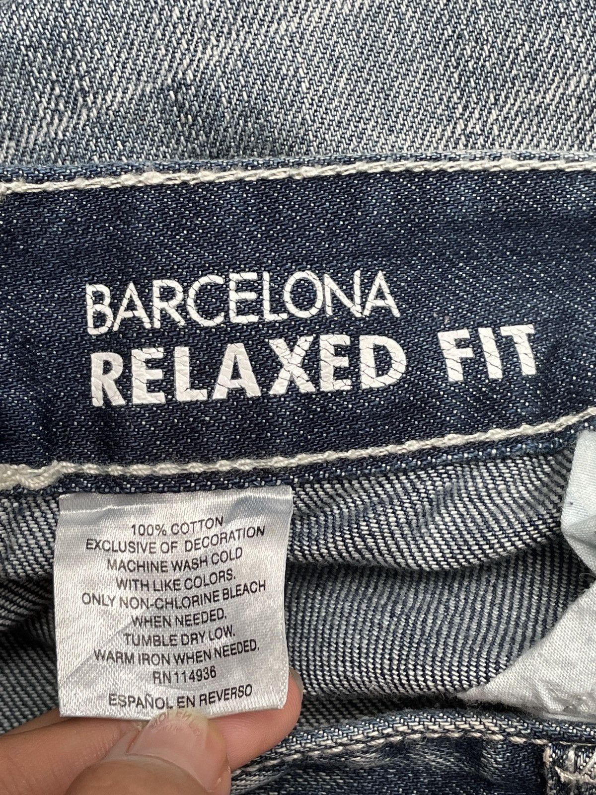 I.N.C × Vintage Rare Design Vintage Brand I.N.C Baggy Rapper Jeans 2000s Size US 40 / EU 56 - 10 Thumbnail
