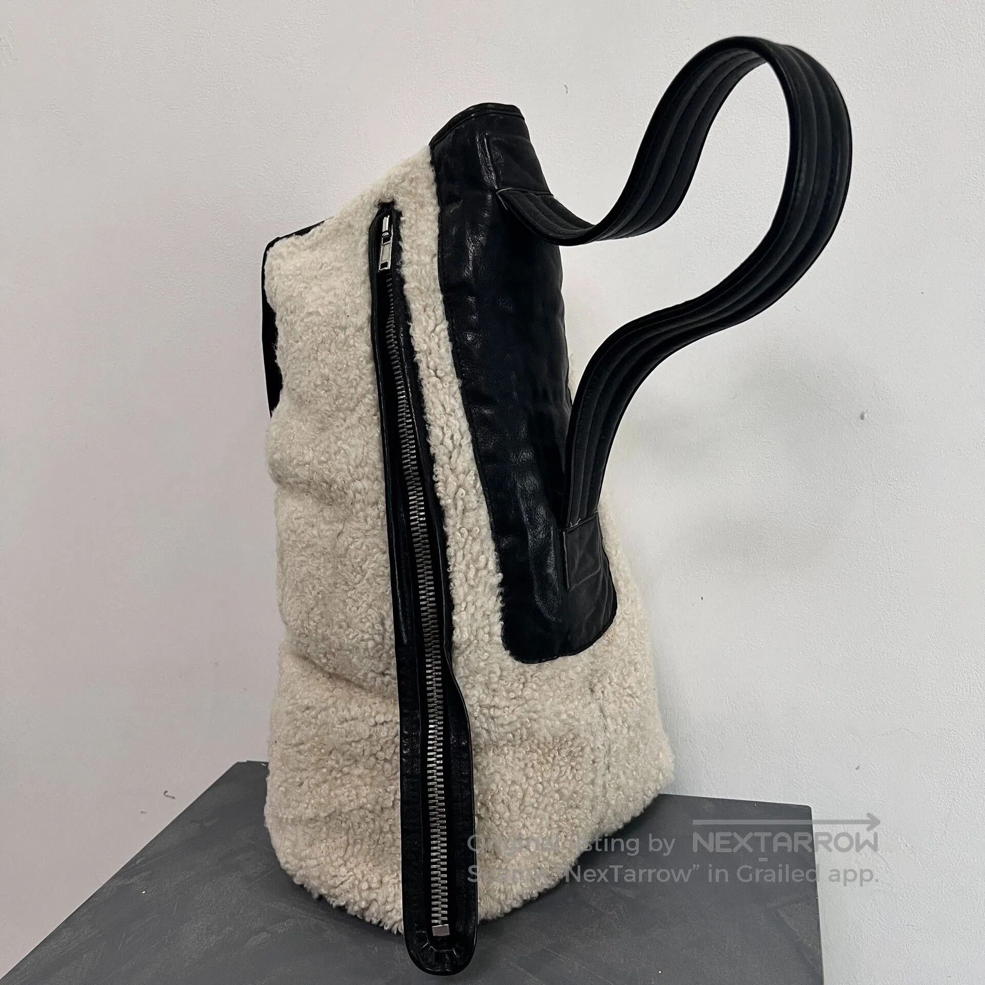 Rick Owens rick owens rare shearling leather bag. Size ONE SIZE - 3 Thumbnail