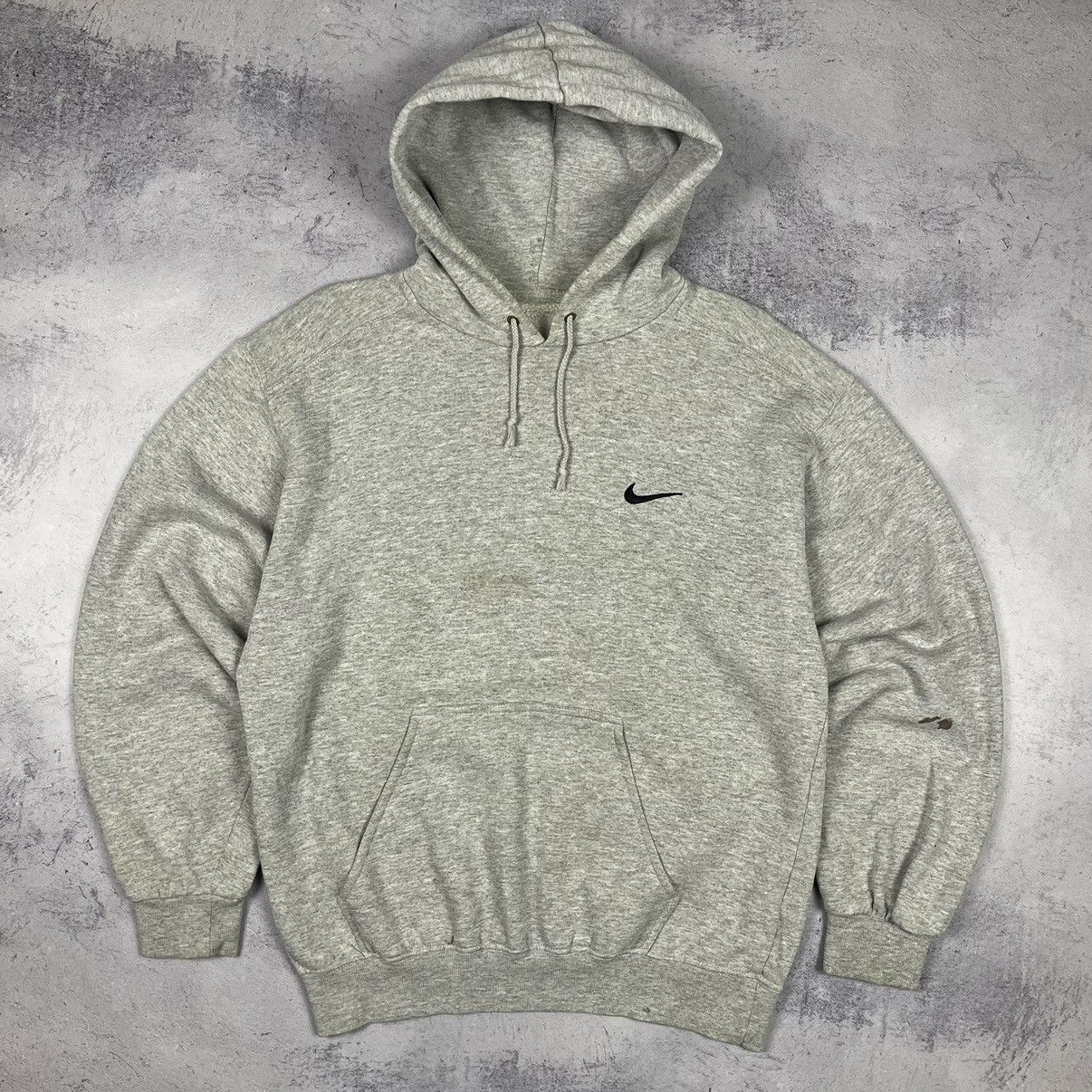 Nike Vintage Nike black swoosh y2k hoodie 90’s Size US S / EU 44-46 / 1 - 2 Thumbnail