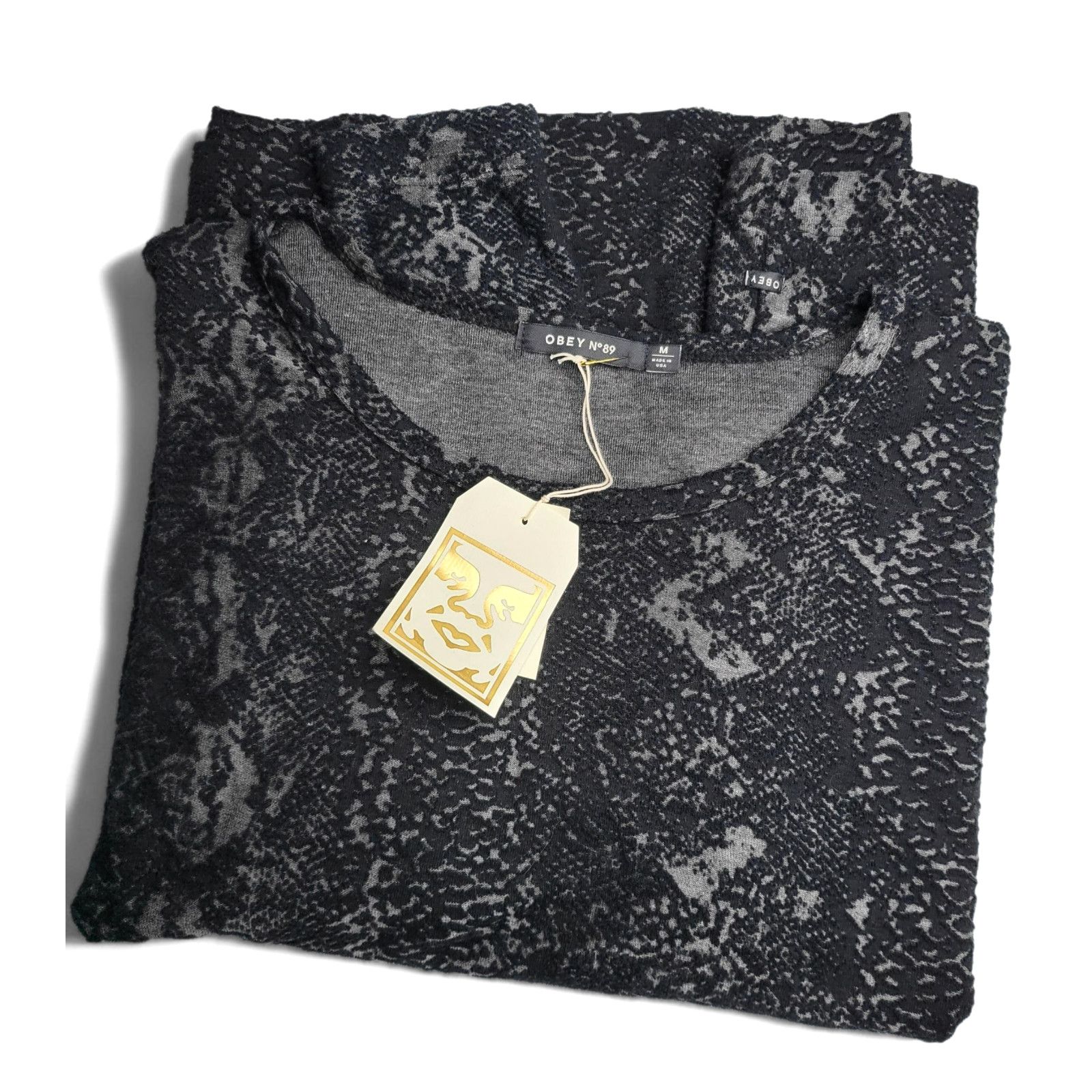 Obey NWT Obey No 89 Sidewinder Burnout Textured USA Made Size M Size M / US 6-8 / IT 42-44 - 2 Thumbnail