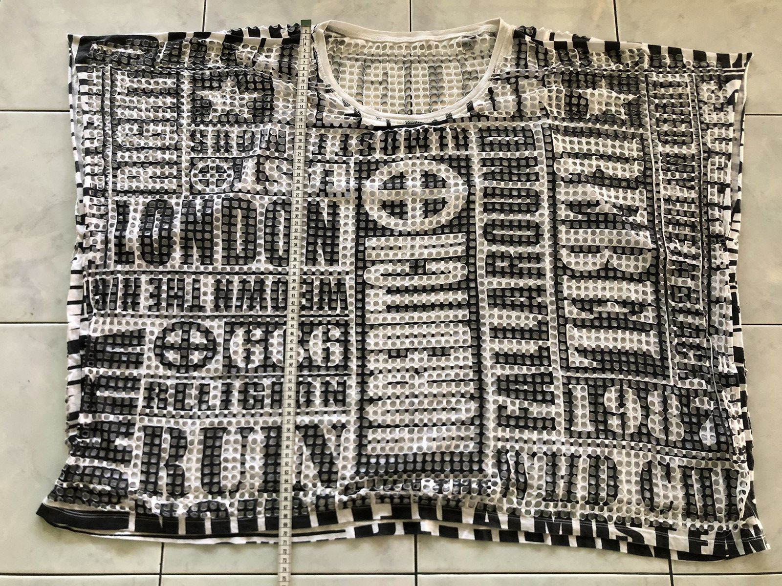 If Six Was Nine Tuo Gu Japanese Style Poem Seditionaries Rebel Print 666 Size US M / EU 48-50 / 2 - 21 Thumbnail