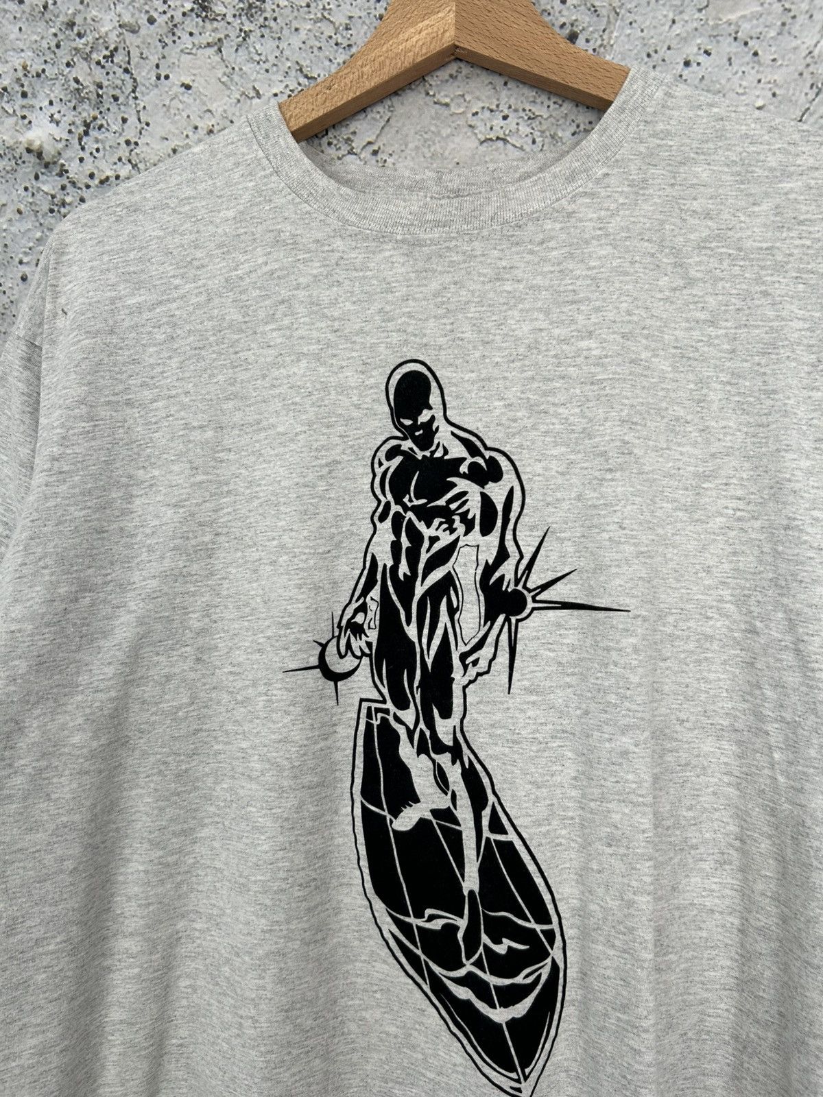 Vintage Vintage Silver Surfer Graphic Tee Marvel Comics 90s Rare Size US L / EU 52-54 / 3 - 3 Thumbnail