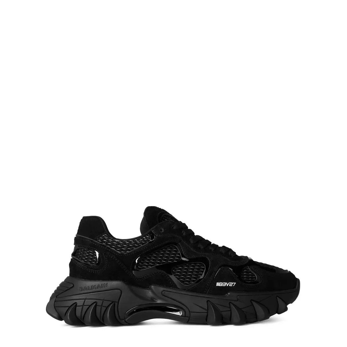 Balmain o1s1wg110425 B-East Low-Top Sneakers in Black Size US 8 / EU 41 - 1 Thumbnail