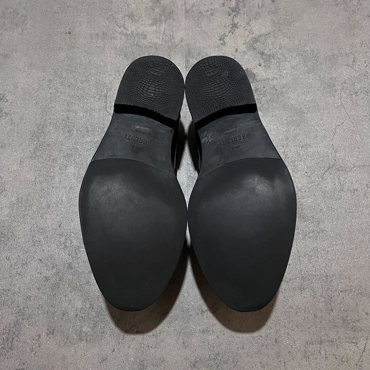 Berluti Berluti Artisan Black Leather Loafers Size US 8.5 / EU 41-42 - 5 Thumbnail