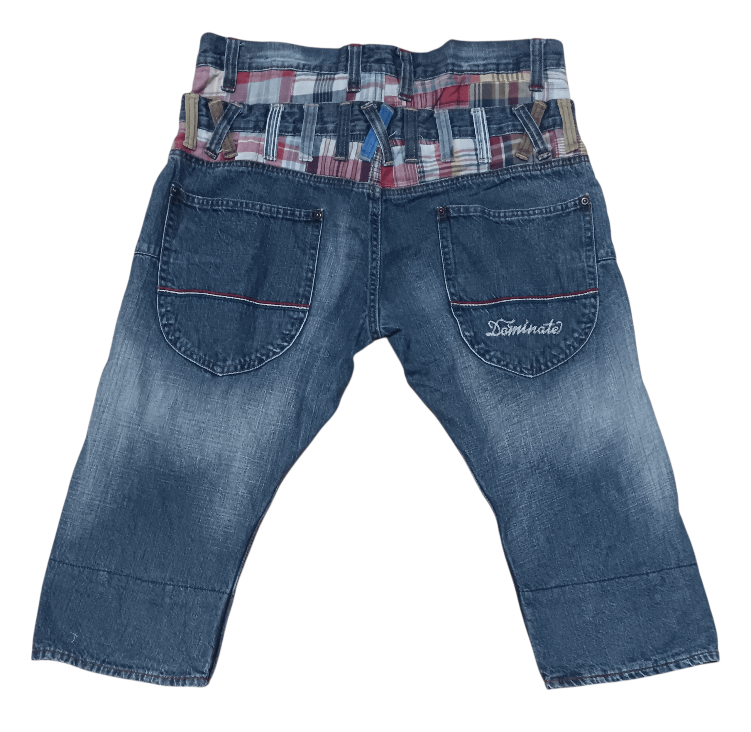 If Six Was Nine DOMINATE DOUBLE WAIST SEASONED JEANS Size US 34 / EU 50 - 6 Thumbnail