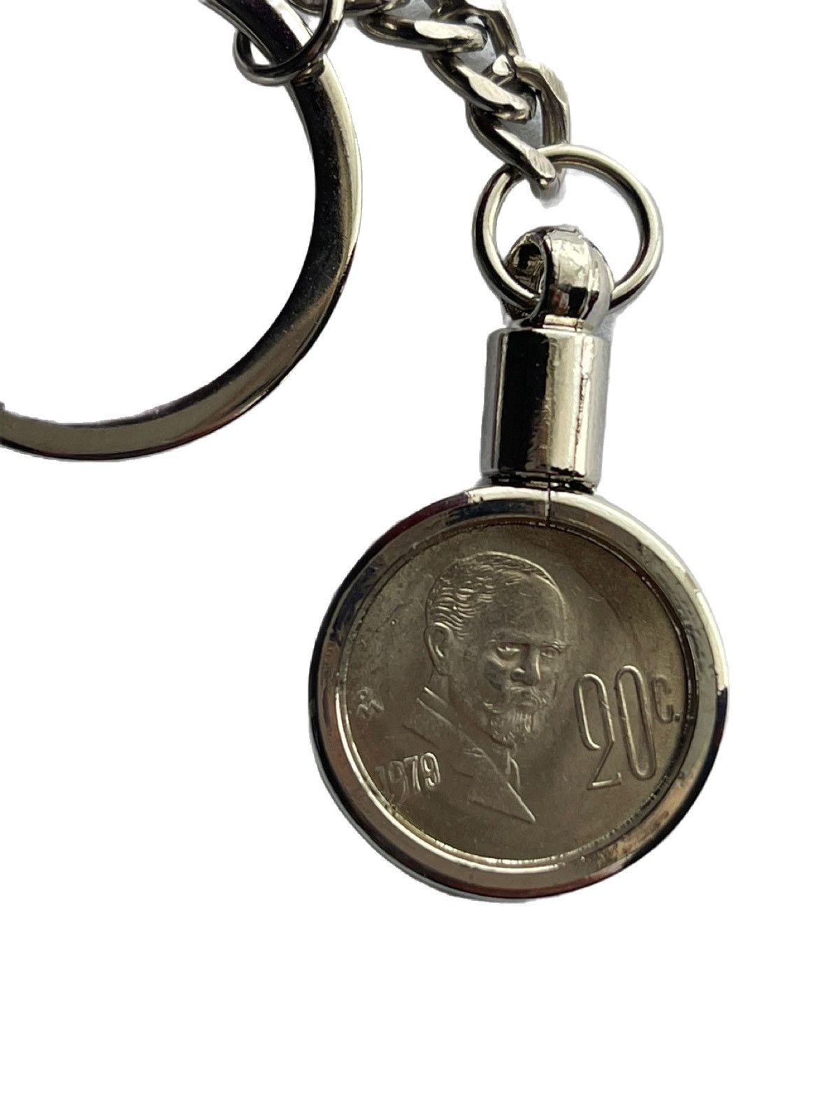 Vintage Mexico coin keychain Size ONE SIZE - 2 Thumbnail