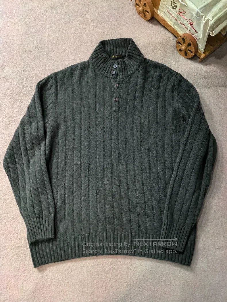 Loro Piana Loro Piana size 3XL Cashmere turtleneck Polo shirt Size US XXL / EU 58 / 5 - 1 Thumbnail