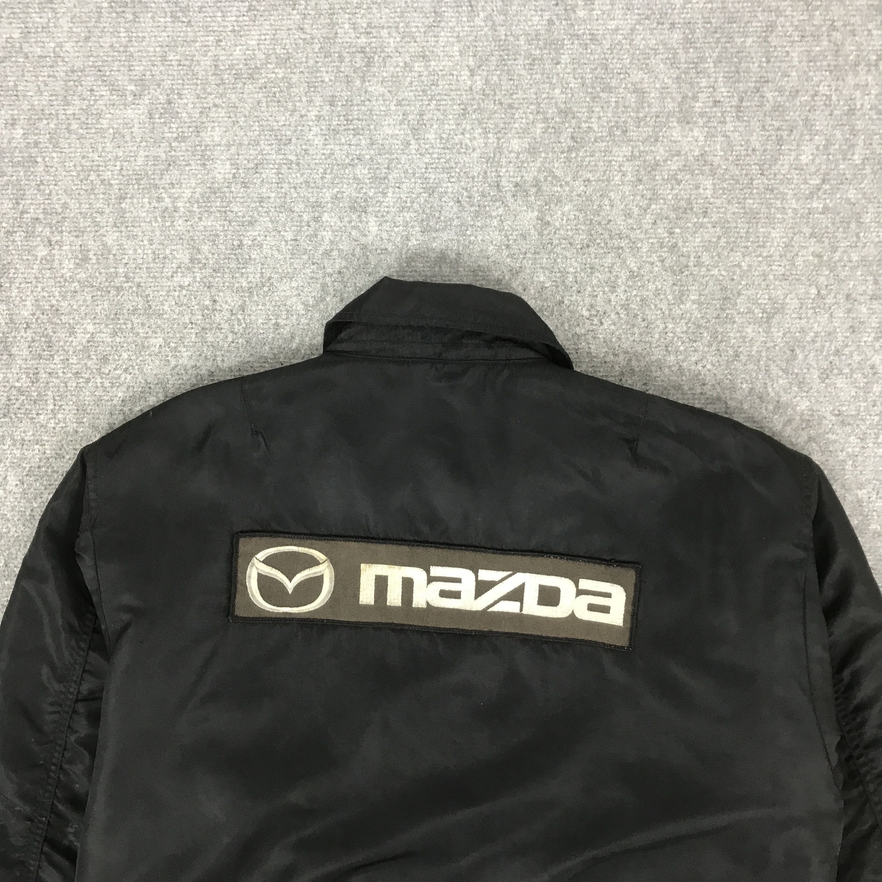 Japanese Brand MAZDA RACING TEAM BOMBER JACKET K76B6 Size US L / EU 52-54 / 3 - 4 Thumbnail