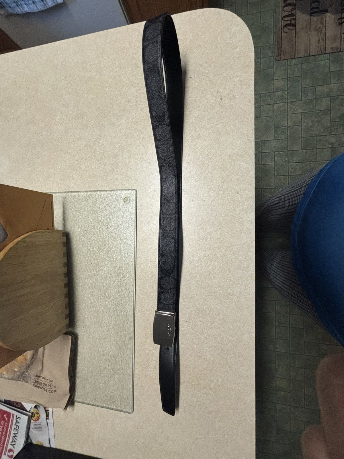 Coach Coach Black Belt Size 42 - 6 Thumbnail