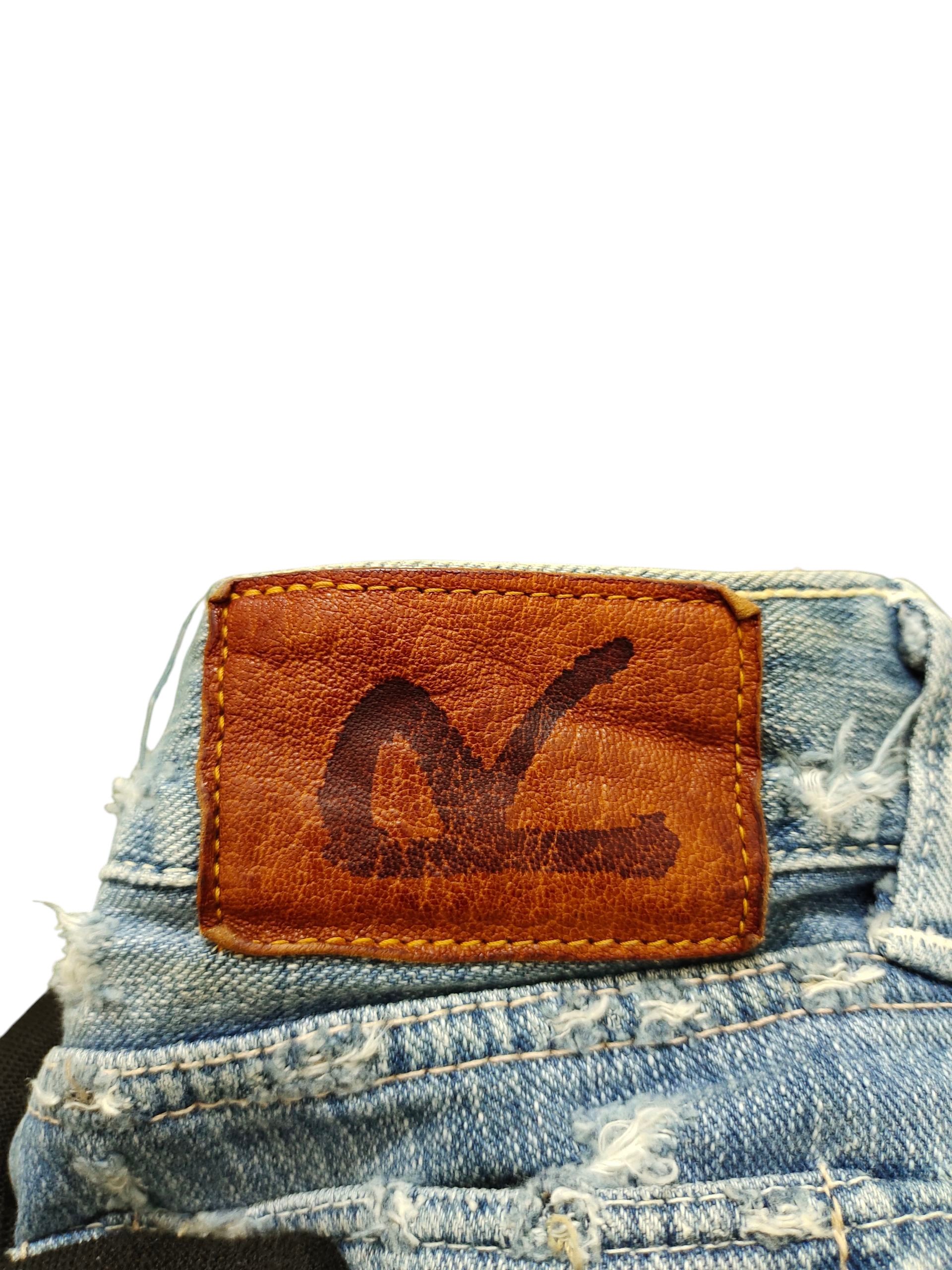 Kapital Vintage 45rpm Japan Clawmark Distress Denim Jeans Size US 30 / EU 46 - 10 Thumbnail