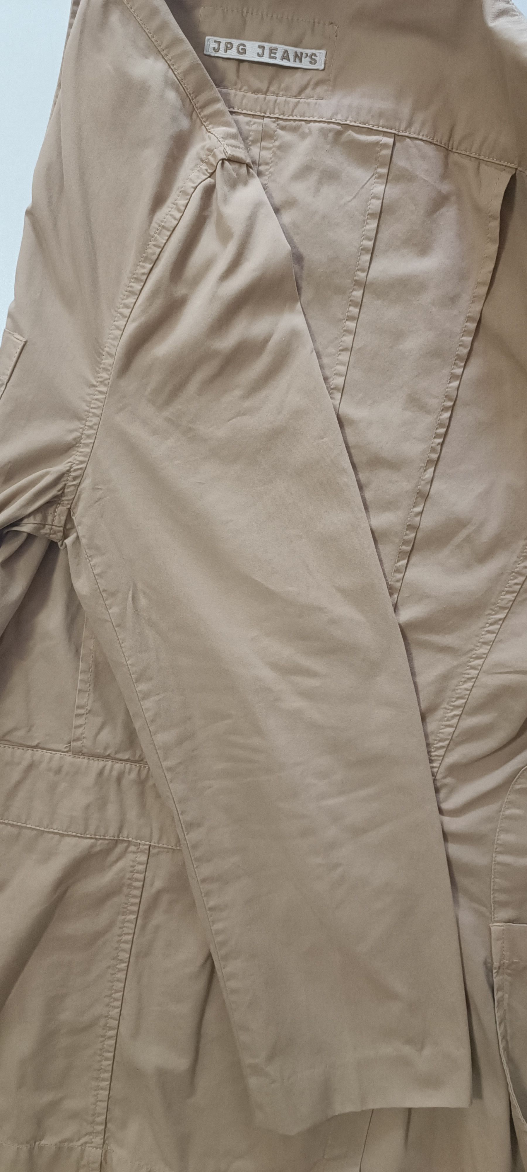 Jean Paul Gaultier SS2003 - Parachute light beige jacket Size US M / EU 48-50 / 2 - 20 Thumbnail