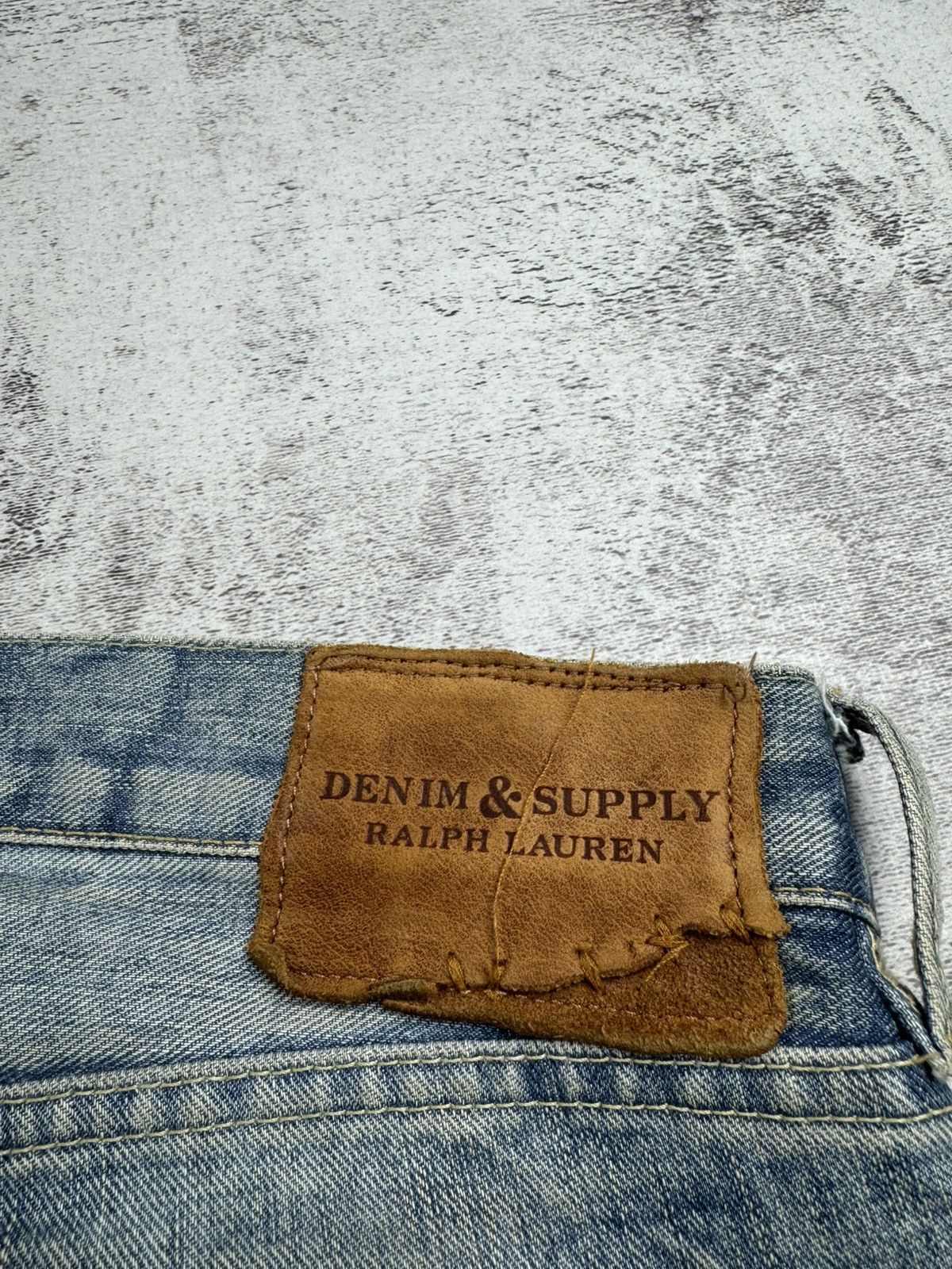 Denim & Supply Ralph Lauren Vintage Denim & Supply 32/34 Ralph Lauren Slim Distressed Jeans Pants Trousers Size US 32 / EU 48 - 19 Thumbnail