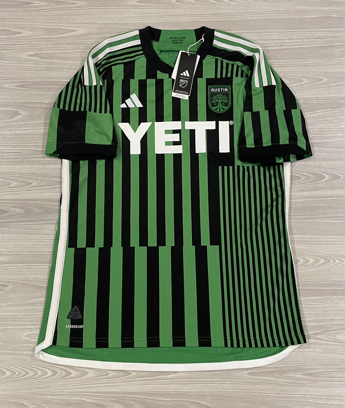 Adidas 2023/24 Austin FC Soccer Jersey HI1836 Men’s Large