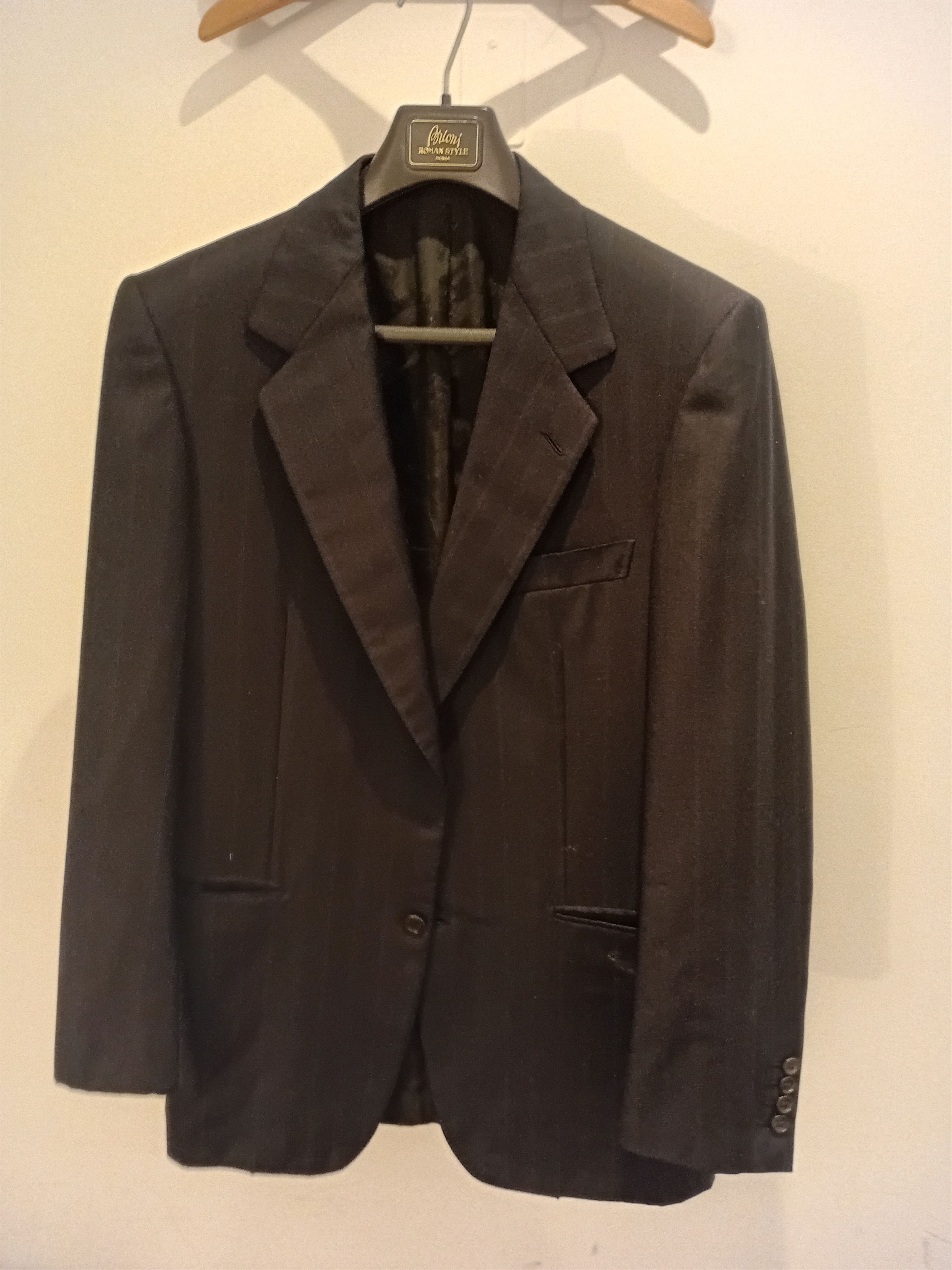 Brioni Brioni x Harrods Dark Navy Wool Stripe Blazer 48 IT / 38R Size 38R - 8 Thumbnail