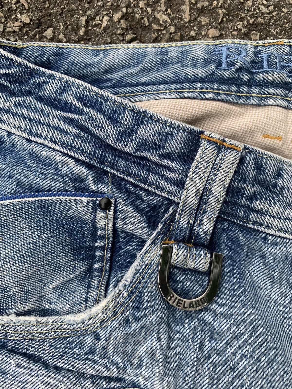 Nicole Club DISTRESSED NCFM NICOLE CLUB RIELABO SELVEDGE DENIM Size US 32 / EU 48 - 11 Thumbnail