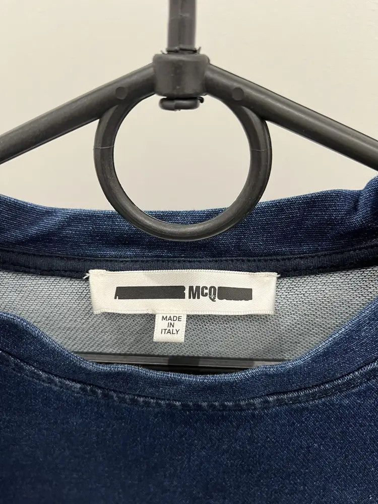 Alexander McQueen Alexander McQueen MCQ Cotton Crop Top Size L / US 10 / IT 46 - 3 Thumbnail