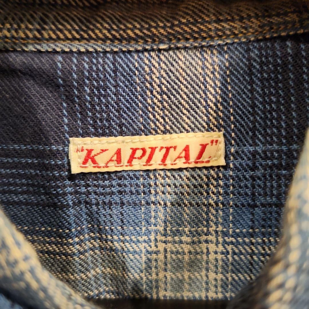 Kapital Western Flannel Pearl Button Up Shirt Size US M / EU 48-50 / 2 - 10 Thumbnail