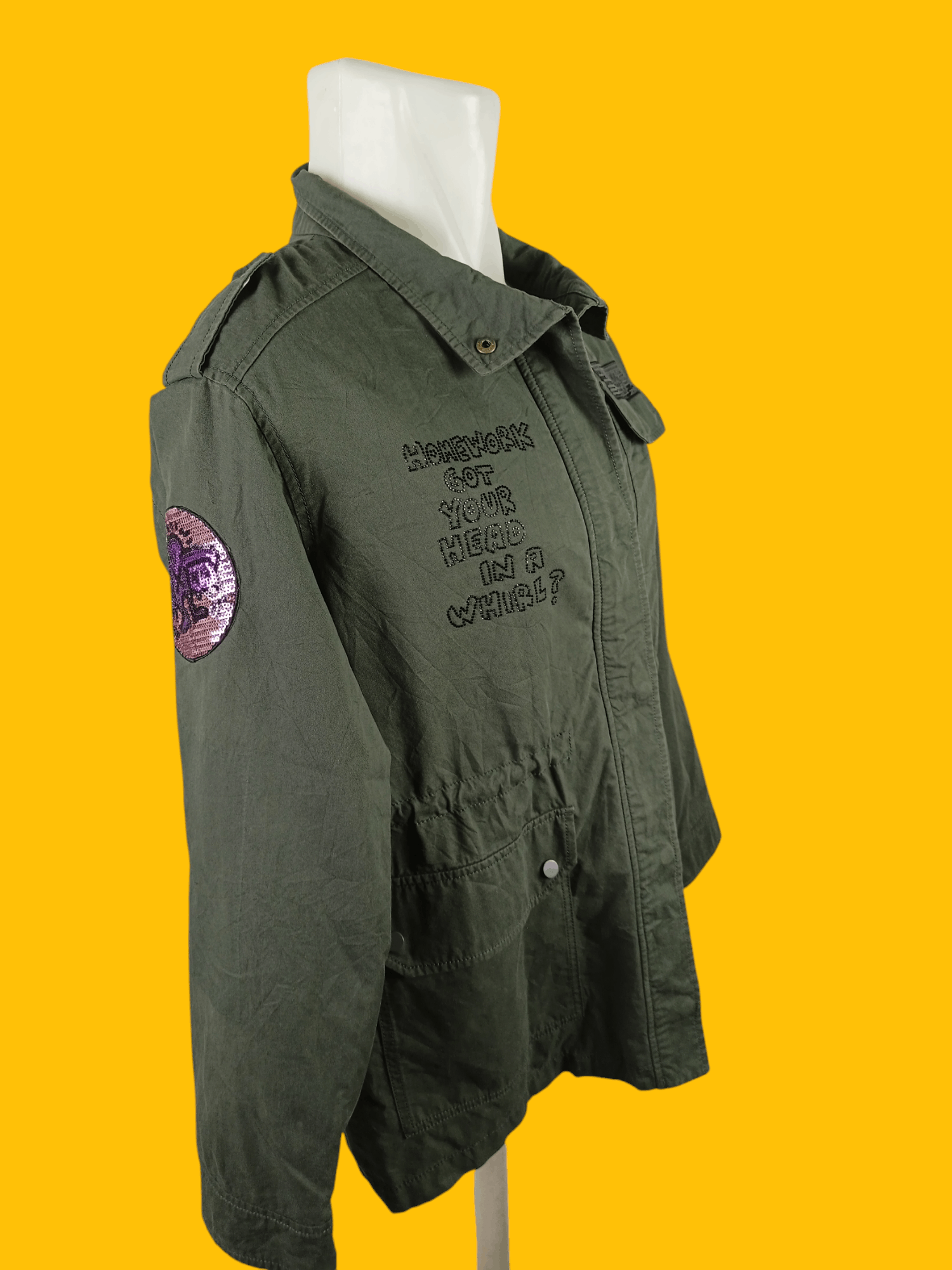 Designer × Japanese Brand × Keith Haring GGPX X KEITH HARING ANDY MOUSE Parka Jacket Size US M / EU 48-50 / 2 - 2 Thumbnail