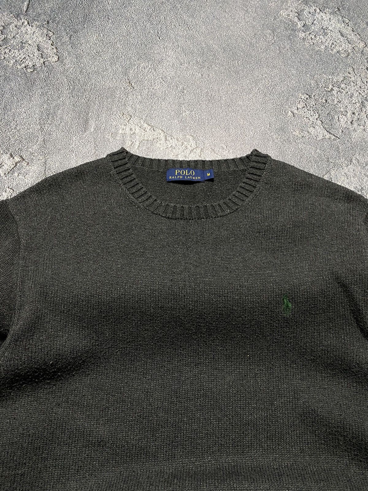 Ralph Lauren Polo Ralph Lauren VNTG KniT Crew Neck Mini Logo Sweater Size US M / EU 48-50 / 2 - 4 Thumbnail