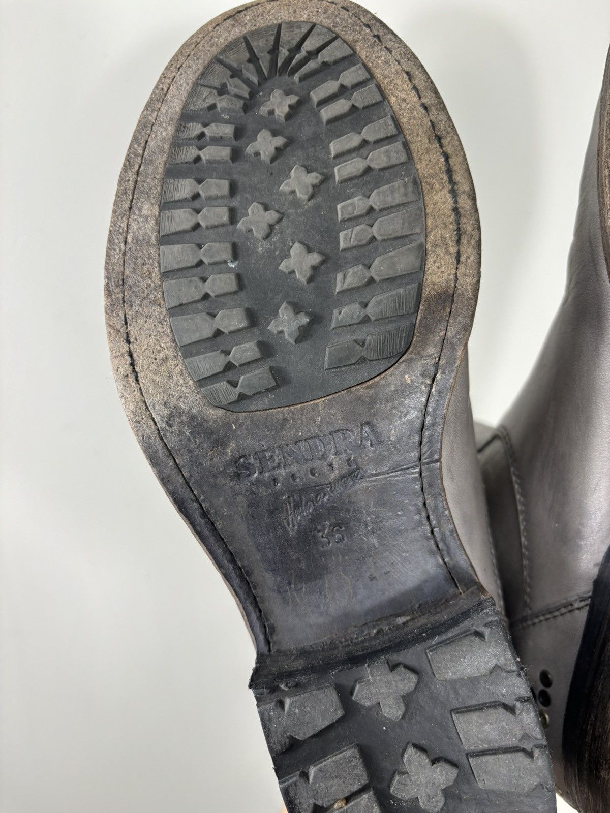 Sendra Vintage Sendra Women’s Rare Avant Garde Cowboy Leather Boots Size US 6 / IT 36 - 14 Thumbnail