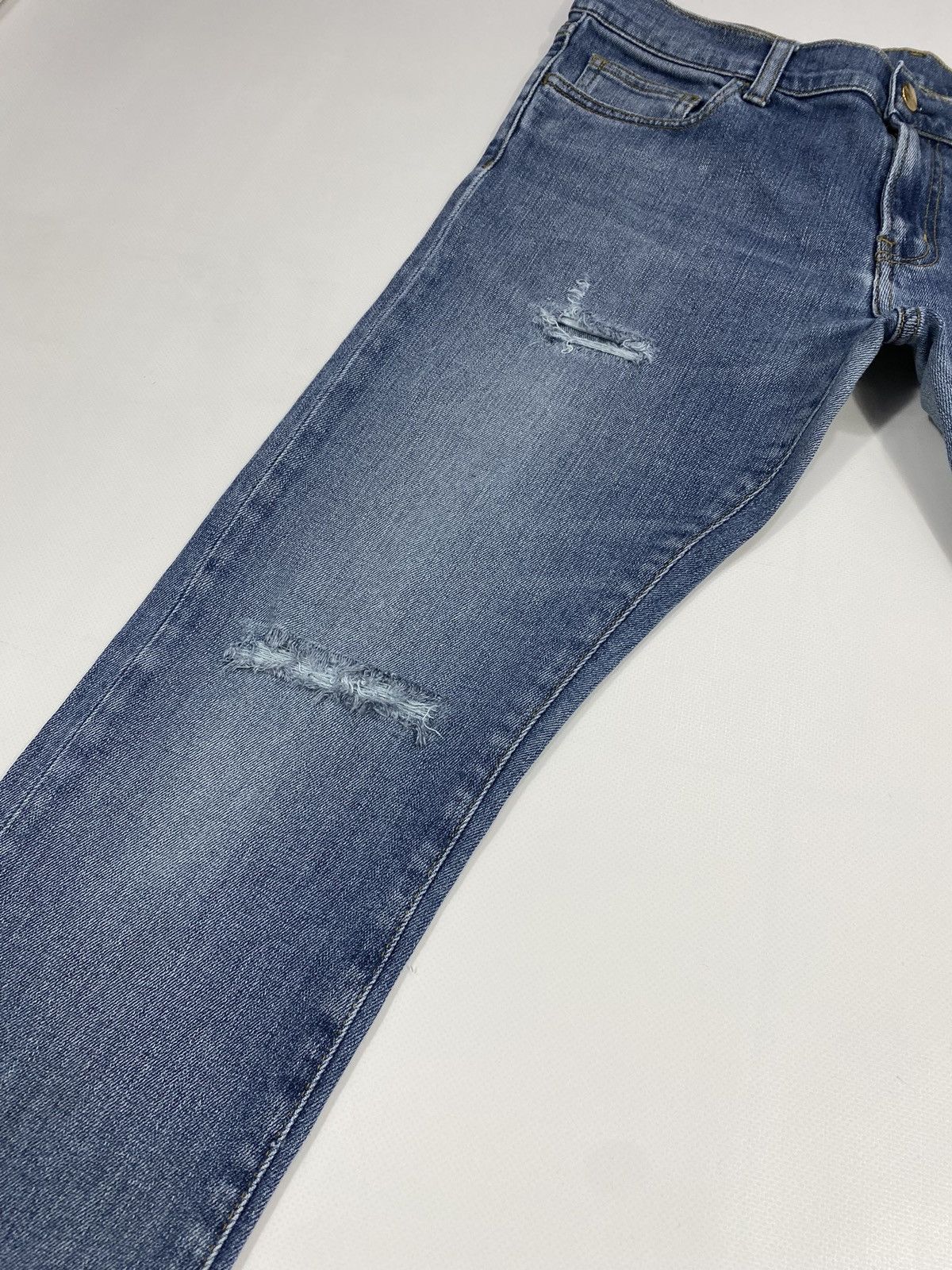 Carhartt 🔥LASTDROP🔥 Carhartt Rebel Distressed Denim Jeans Slim Pants Size US 31 - 14 Thumbnail