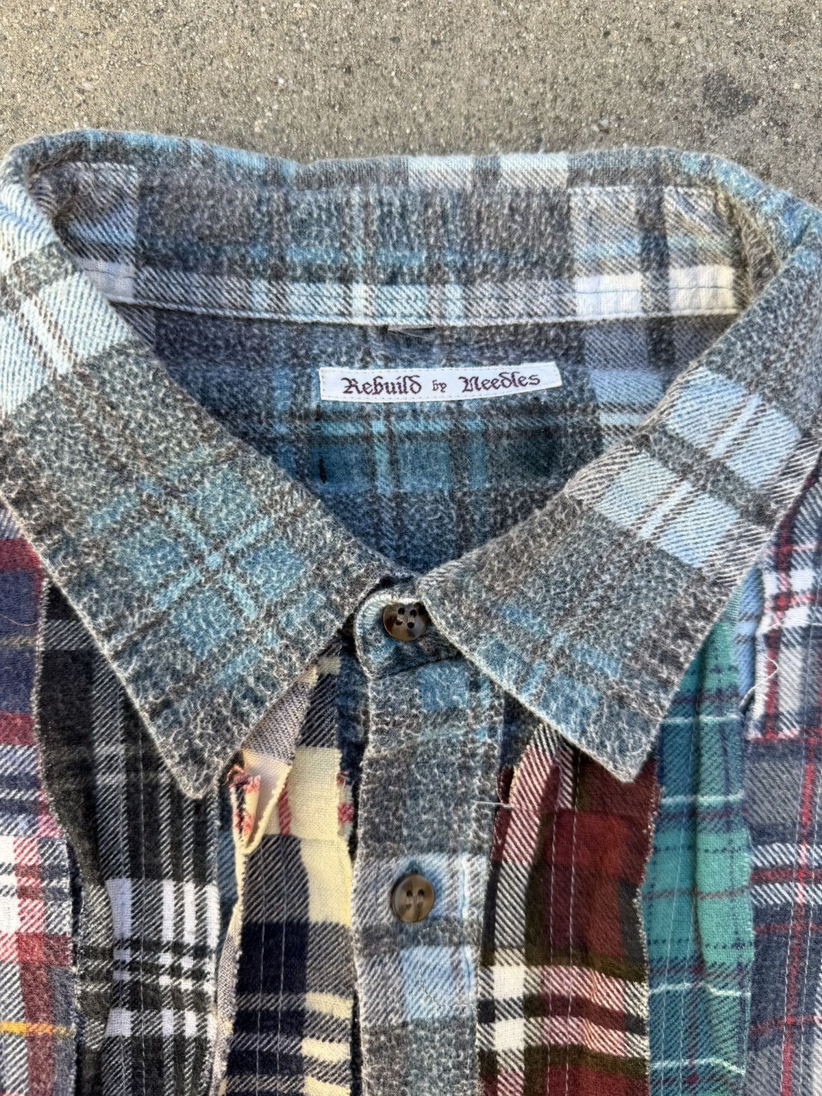 Needles Needles Multicolor Ribbon Shirt Size US L / EU 52-54 / 3 - 2 Thumbnail