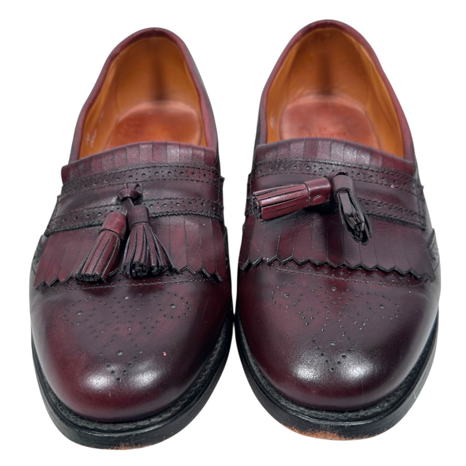 Allen Edmonds Allen Edmonds Bridgeton Kiltie Tassel Loafers Men 10 D Brown Size US 10 / EU 43 - 2 Thumbnail