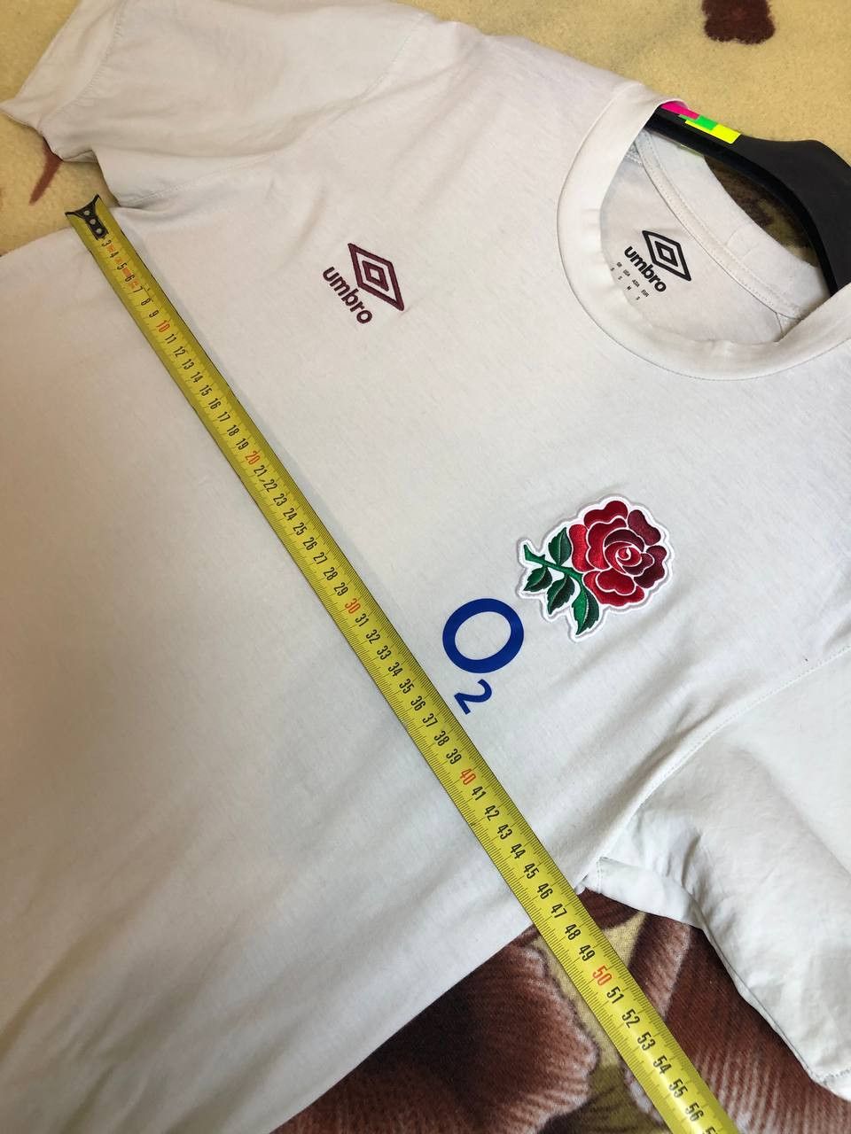 Umbro Umbro England League O2 Jersey T Shirt Y2K Vintage Size US S / EU 44-46 / 1 - 10 Thumbnail